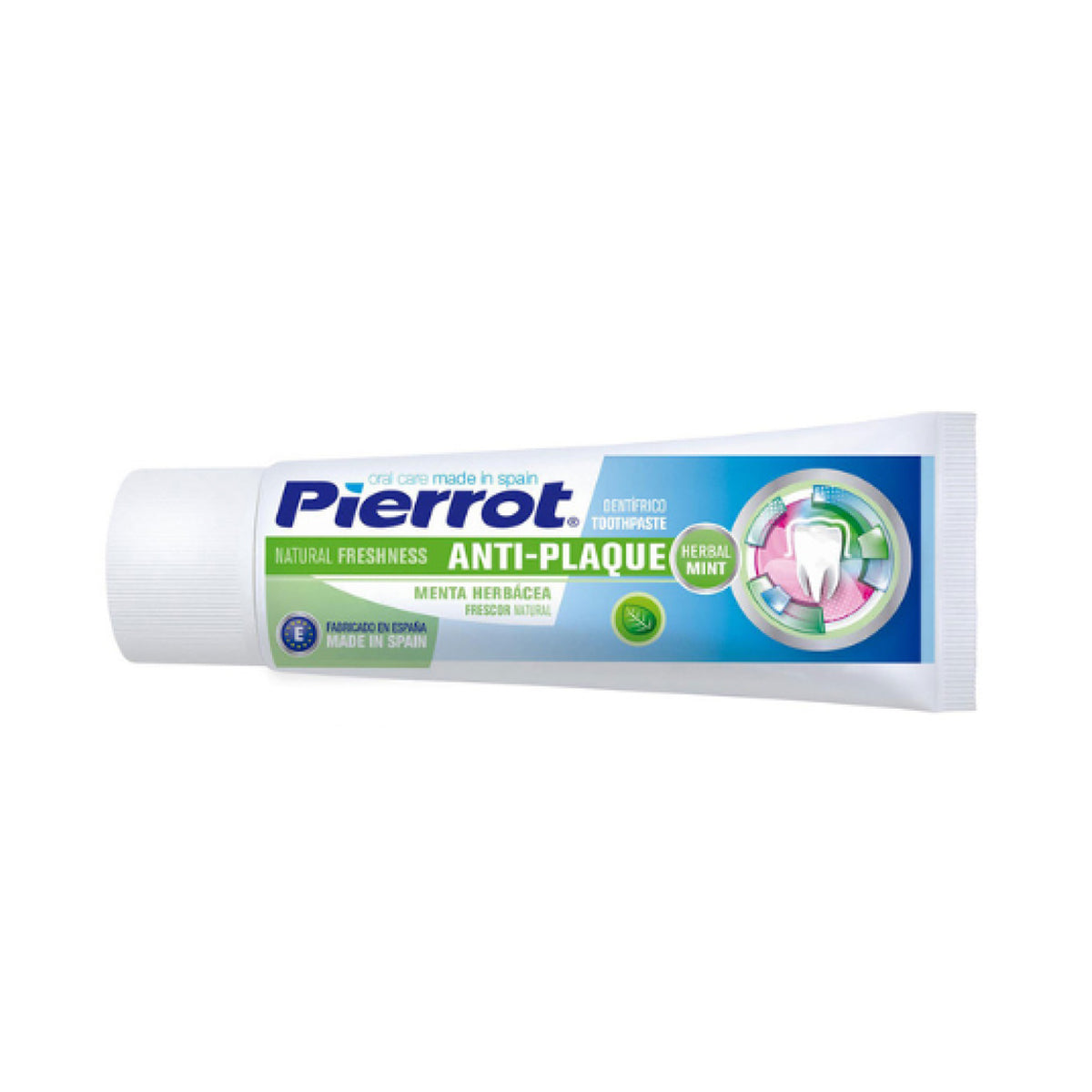 Pierrot Anti-Plaque Herbal Mint Toothpaste 75ml Pierrot Anti-Plaque Herbal Mint Toothpaste 75ml