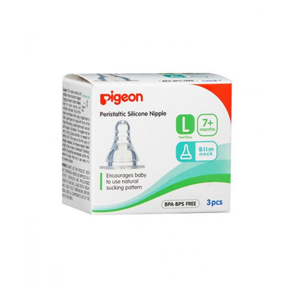Pigeon Silicone Nipple S-type 3pcs