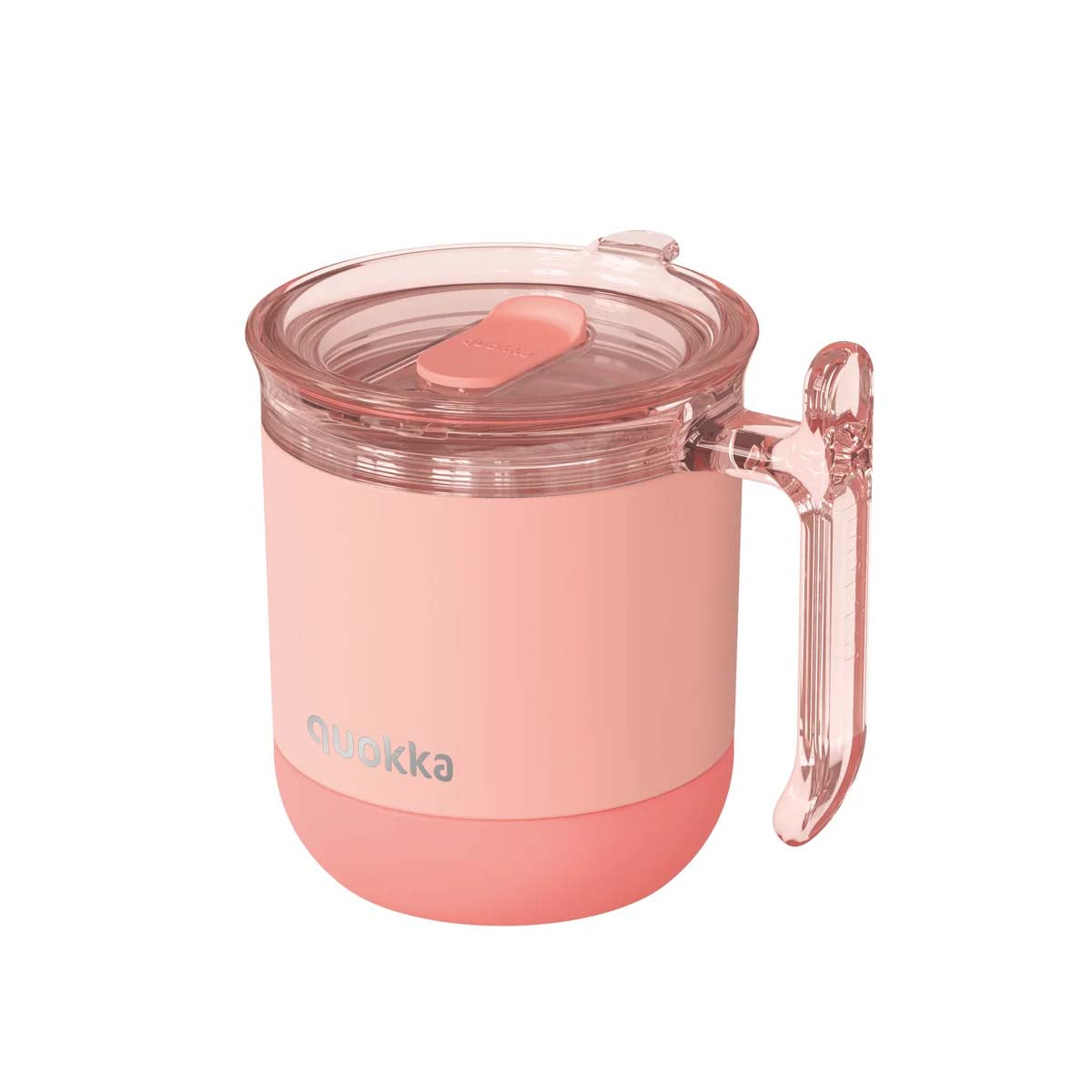 Quokka Drop Safe Thermal Stainless Steel Mug - Wave Peachy Pink 260 ML