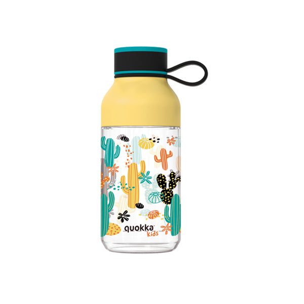 Quokka Kids Tritan Bottle Ice With Strap Cactus 430ml