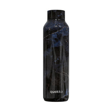 Load image into Gallery viewer, Quokka Thermal Ss Bottle Solid Black Marble 630ml