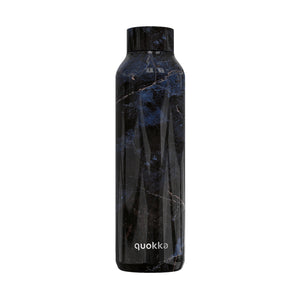 Quokka Thermal Ss Bottle Solid Black Marble 630ml