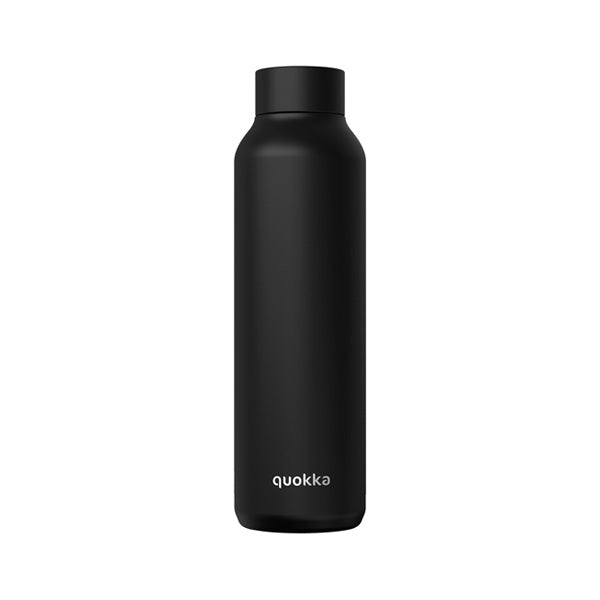 Quokka Thermal Ss Bottle Solid Jet Black 630ml