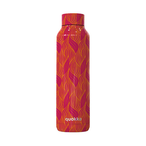 Quokka Thermal Ss Bottle Solid Orange Bloom 630ml