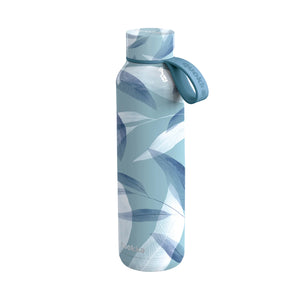 Quokka Thermal Ss Bottle Solid With Strap Blue Wind 630ml