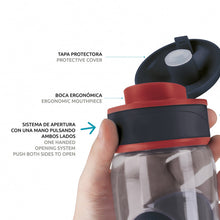 Load image into Gallery viewer, Quokka Ecozen Bottle Splash Carbon 730ml