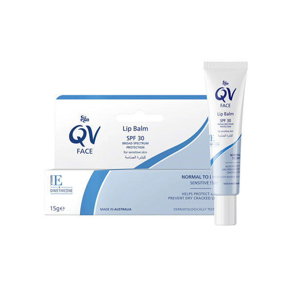 Qv Lip Balm Spf 30 Normal To Dry 15g