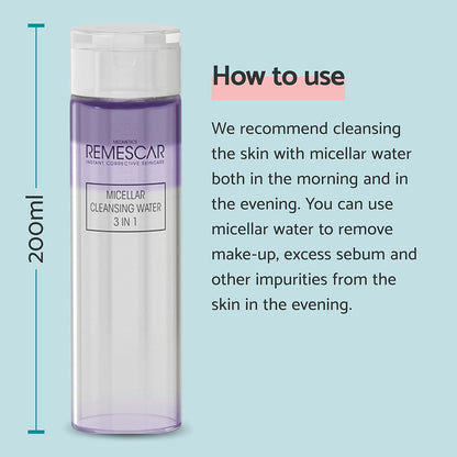 Remescar Micellar Water 3 In 1 200ml