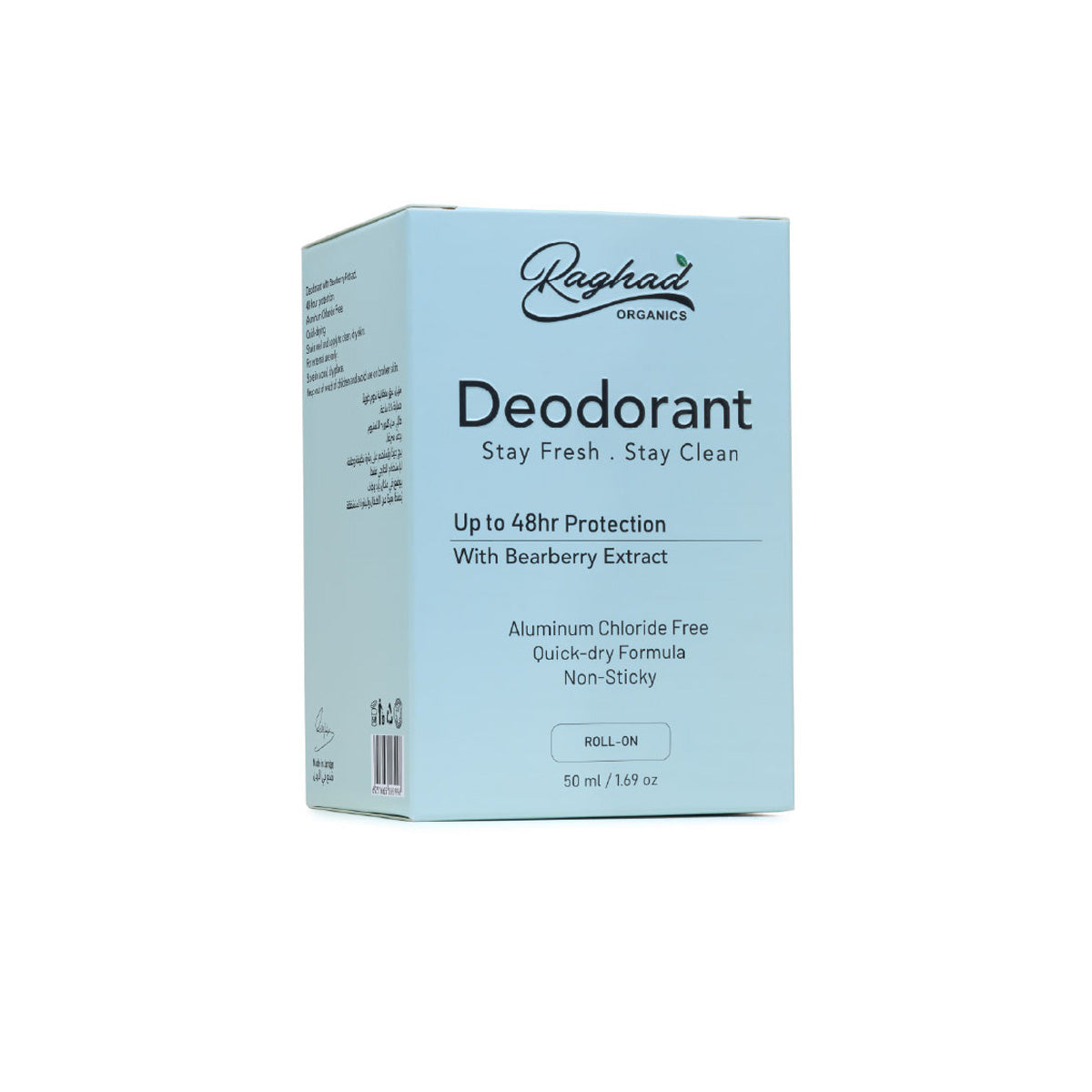 Raghad Organics Deodorant 48H 50ml