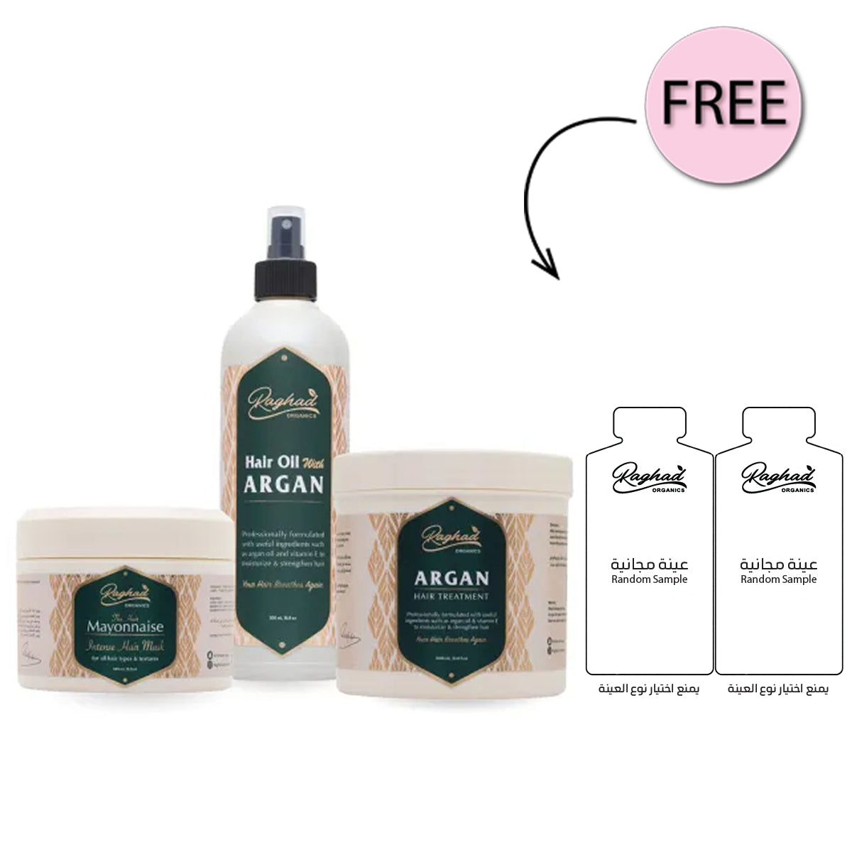 Raghad Organics Hair Package