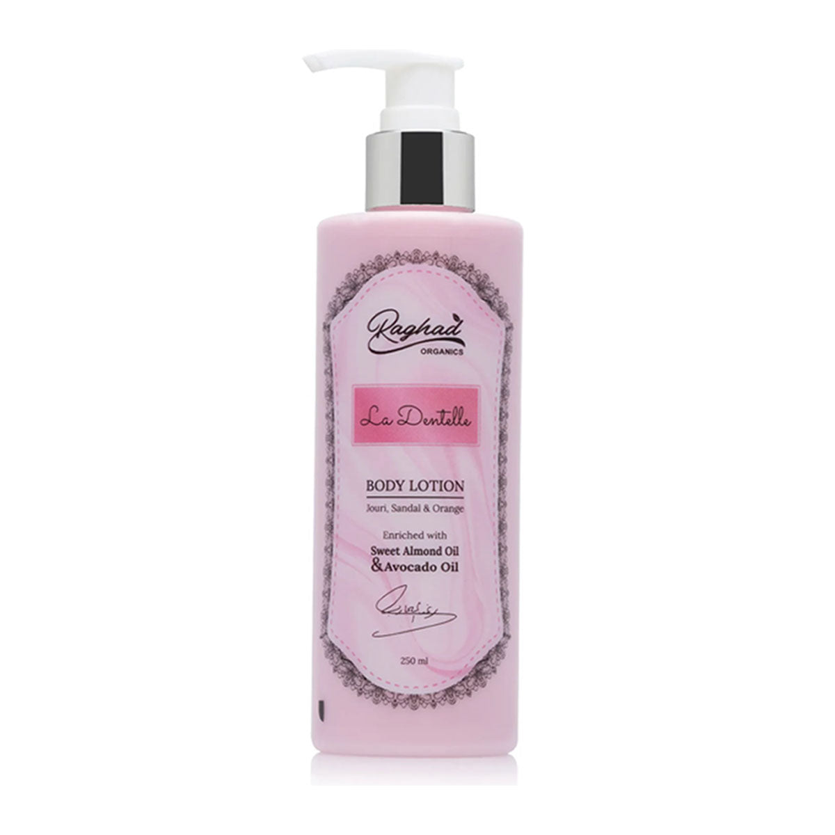 Raghad Organics La Dentelle Body Lotion 250ml