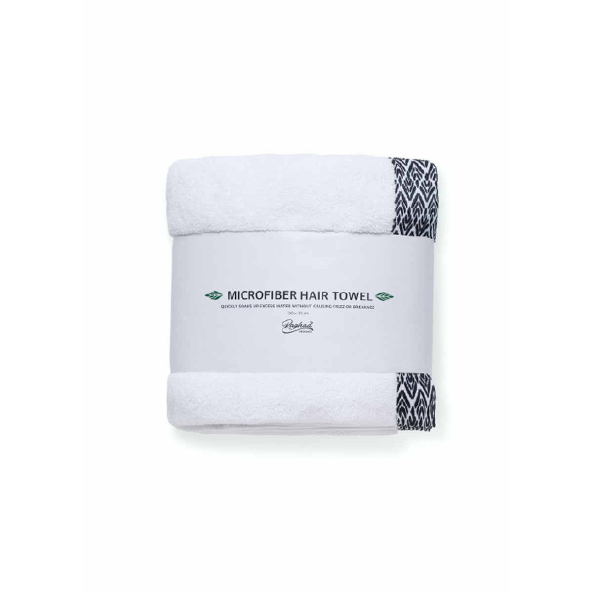 Raghad Organics Orange Petal Hair Towel Raghad Organics Orange Petal Hair Towel