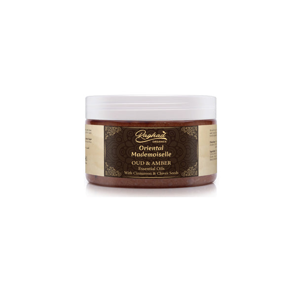 Raghad Organics Oriental Mademoiselle Body Scrub 250ml Raghad Organics Oriental Mademoiselle Body Scrub 250ml