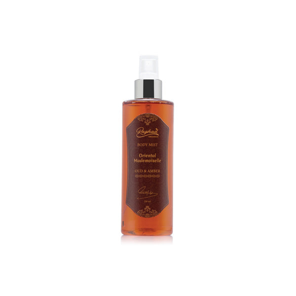 Raghad Organics Oriental Mademoiselle Body Splash 250ml Raghad Organics Oriental Mademoiselle Body Splash 250ml