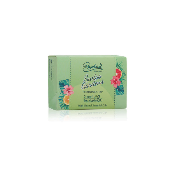 Raghad Organics Swiss Gardens Feminine Areas Soap 100g Raghad Organics Swiss Gardens Feminine Areas Soap 100g
