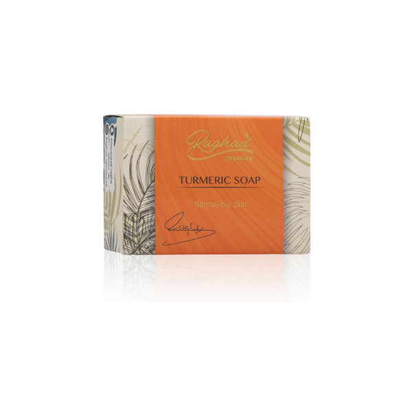 Raghad Organics Turmeric Soap & Green Tea Extract 100gm