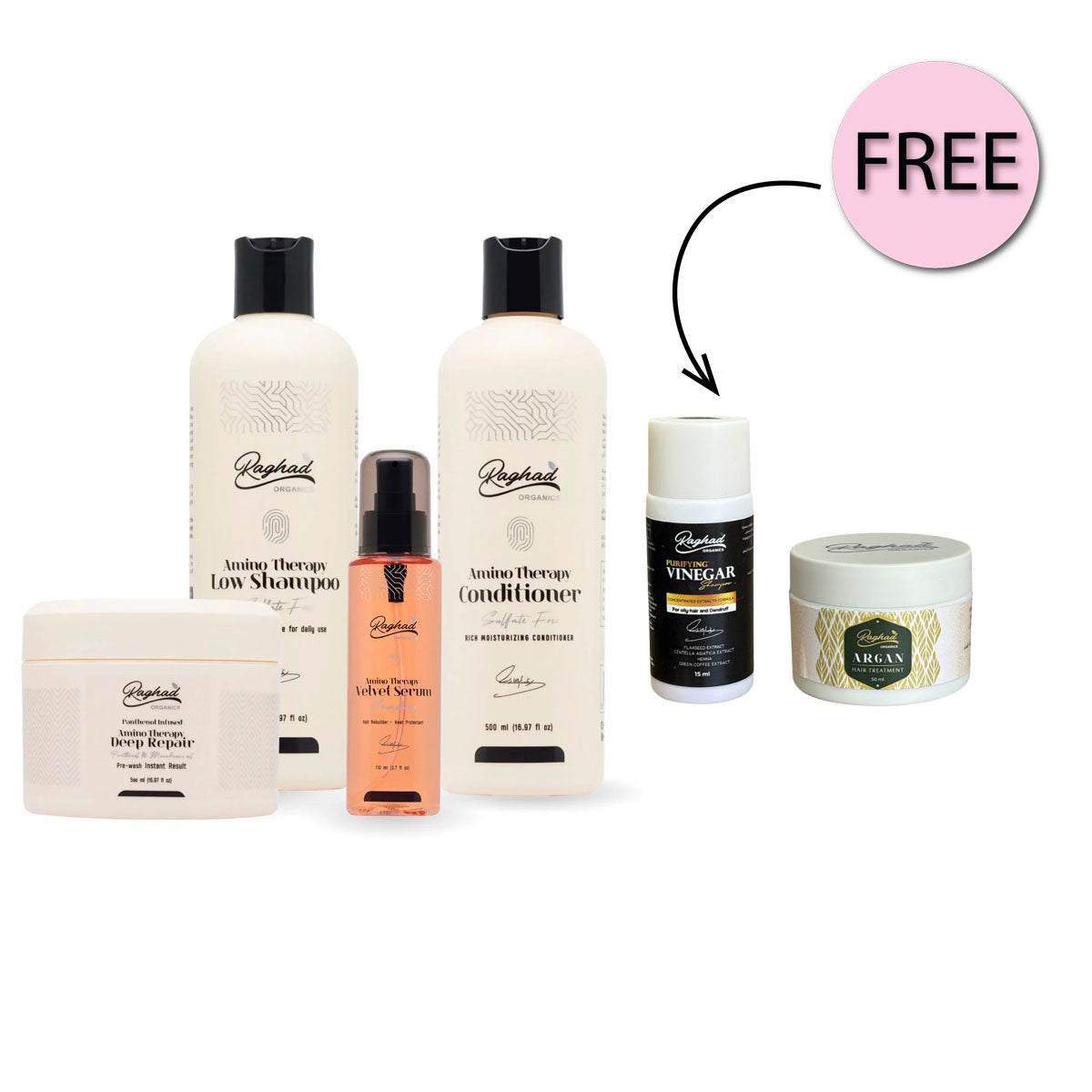 مجموعة العلاج الأميني من رغد أورجانيكس