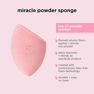 Real Techniques Miracle Powder Sponge 1pcs