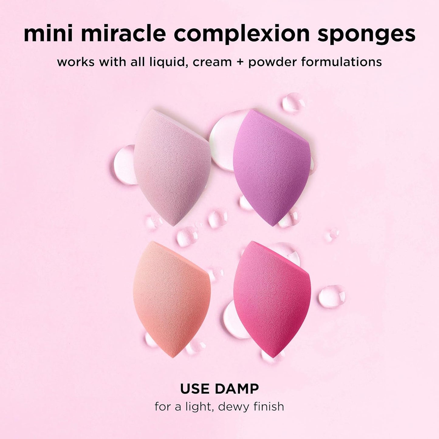 Real Techniques Mini Miracle Complexion Sponge 4-pack