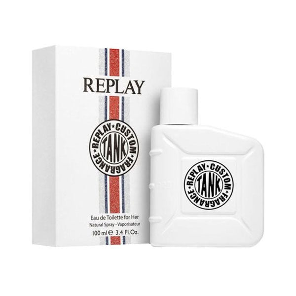 Replay Tank Custom Edt For Women 100ml
