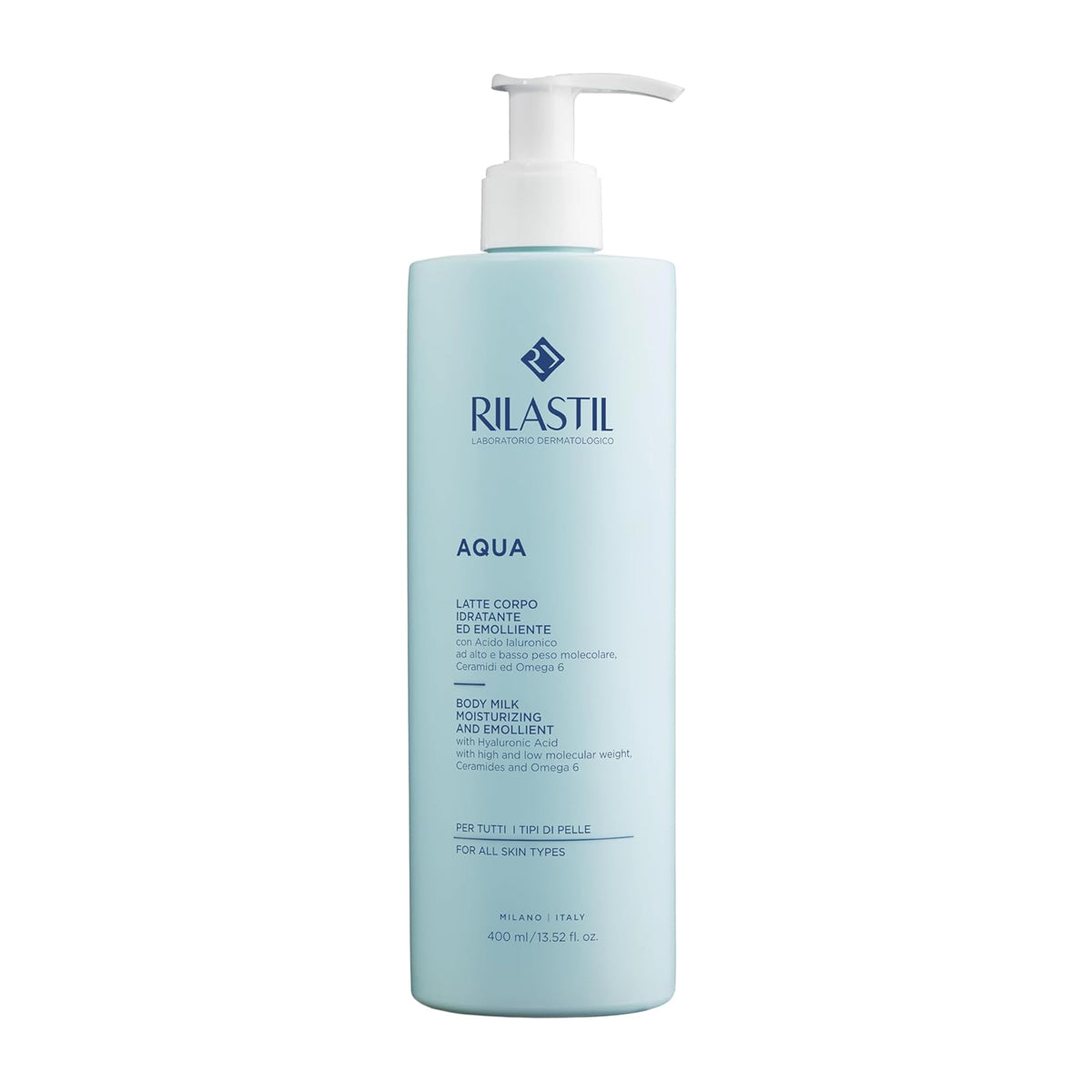 Rilastil Aqua Moisturizing Body Milk 400ml
