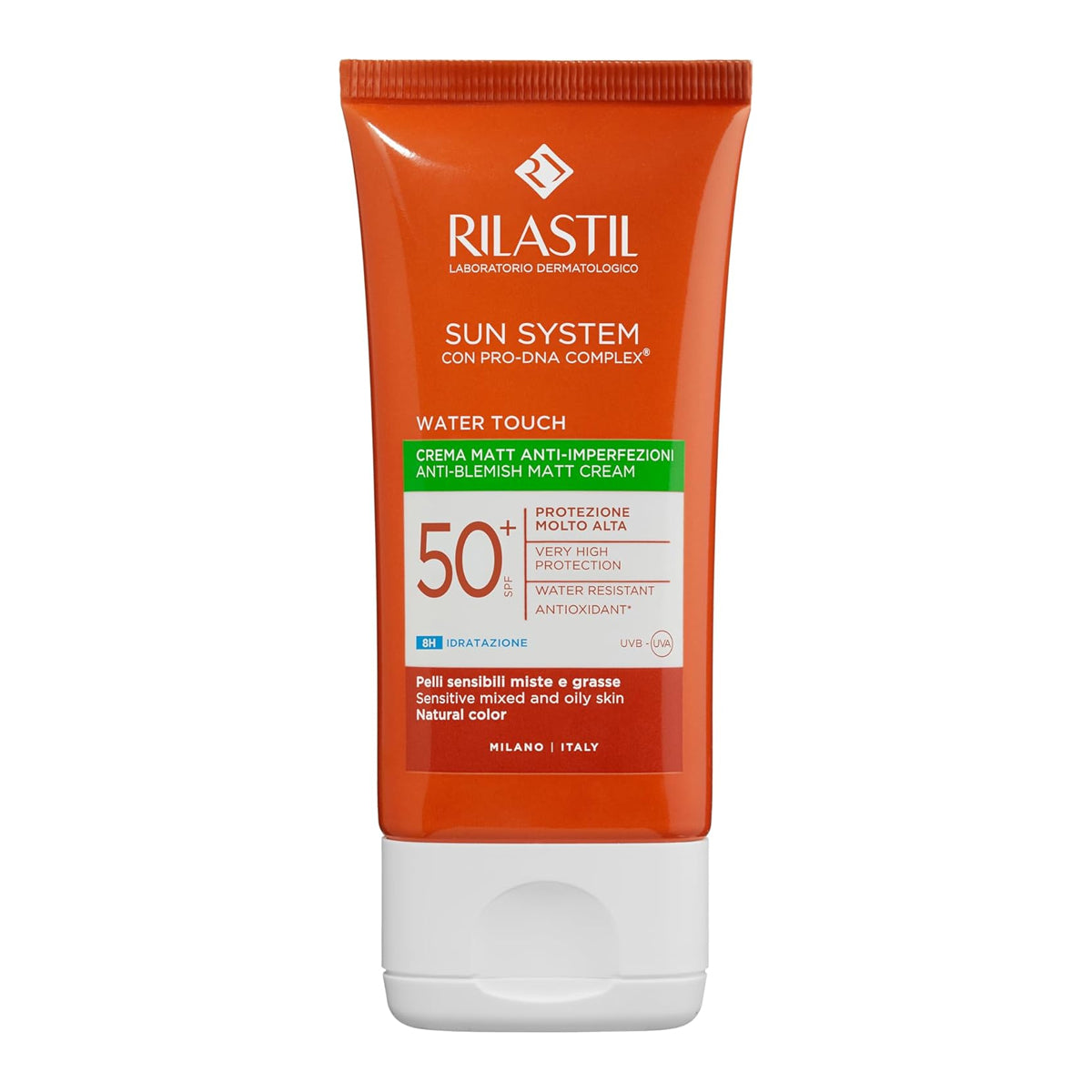 Rilastil Sun System Water Touch Anti-Blemish Matt Cream SPF 50+ 50ml