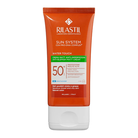 Rilastil Sun System Water Touch Anti-Blemish Matt Cream SPF 50+ 50ml