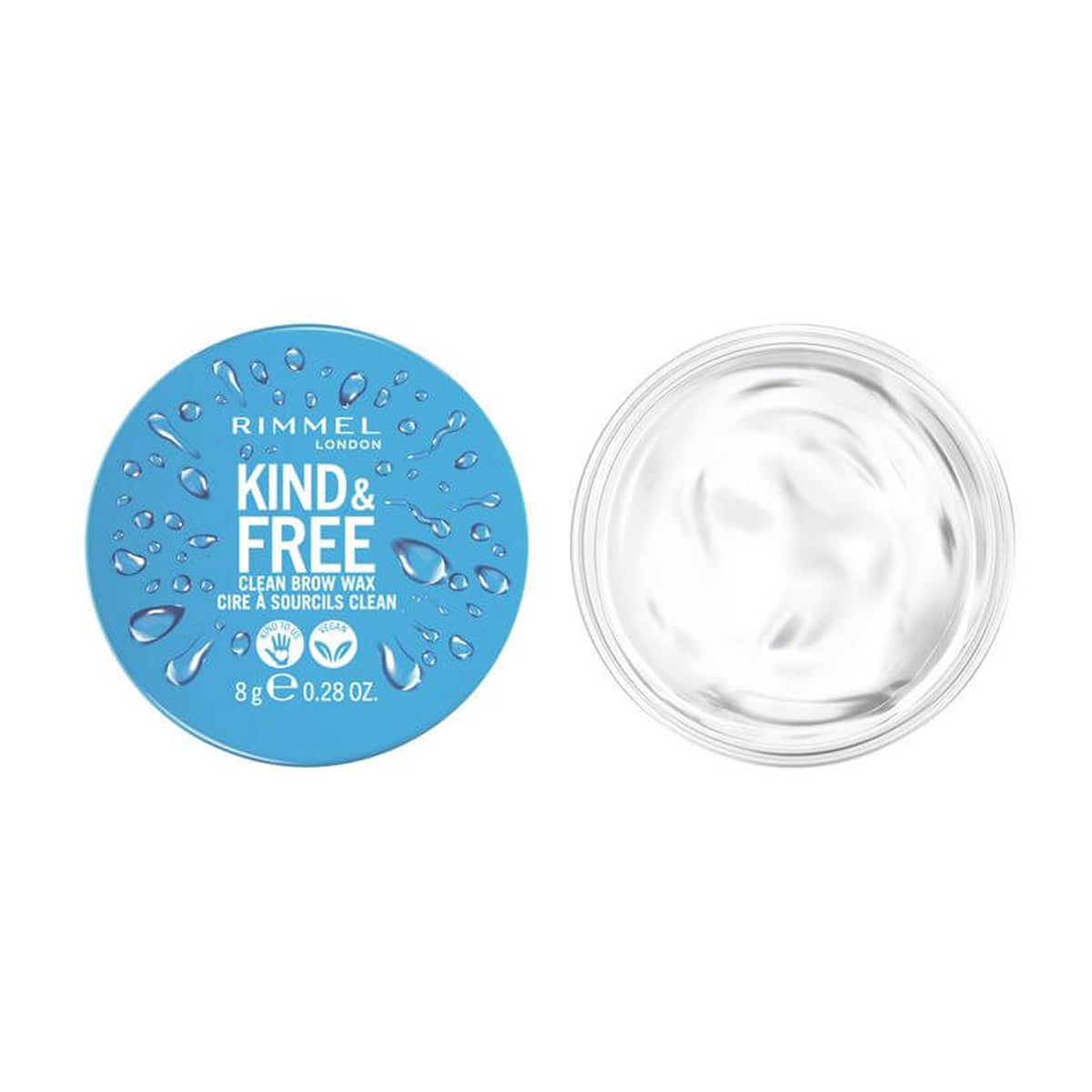 Rimmel Kind & Free Clean Brow Wax Rimmel Kind & Free Clean Brow Wax