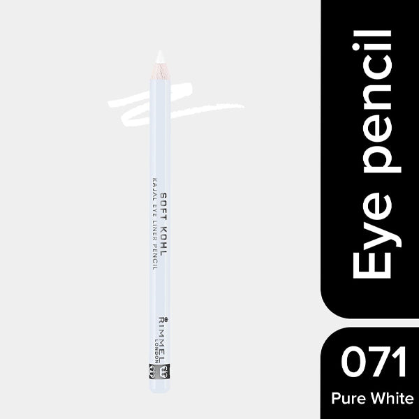 Rimmel Soft Kohl Kajal Eyeliner Pencil 071 Pure White