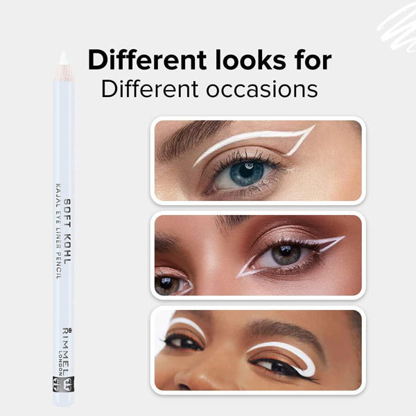 Rimmel Soft Kohl Kajal Eyeliner Pencil 071 Pure White