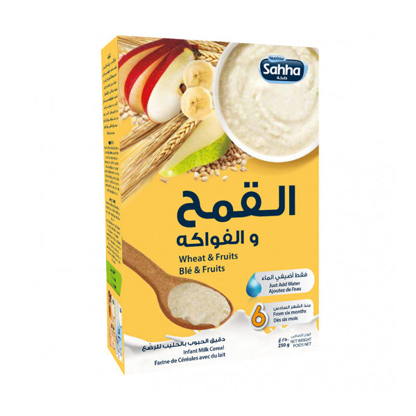 SAHHA WHEAT & FRUITS, 250 GRAM