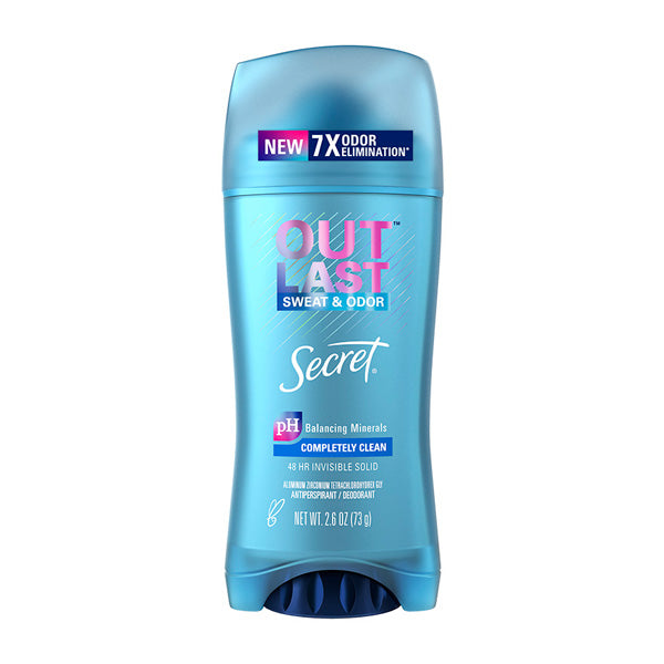 SECRET COMPLETELY CLEAN DEODORANT 73G