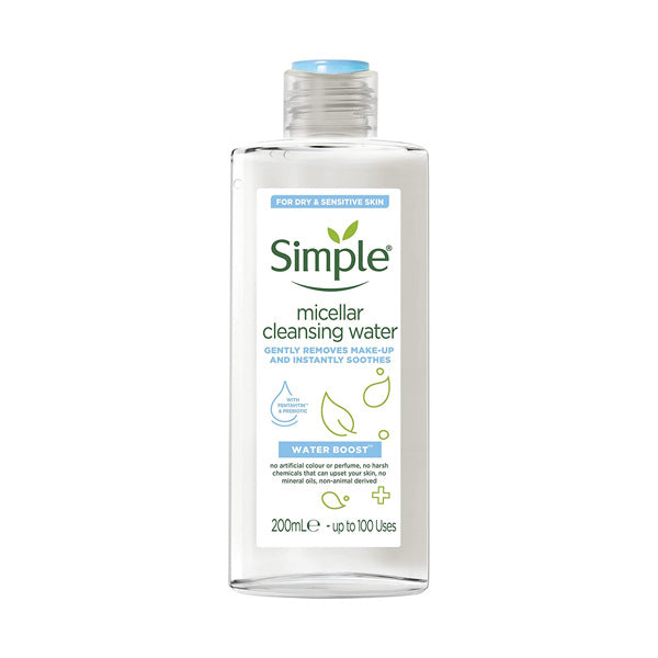 SIMPLE WATER BOOST MICELLAR CLEANSING WATER 200ML