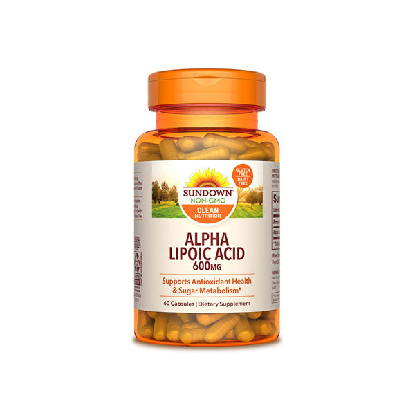 SUNDOWN ALPHA LIPOIC ACID 600 MG 60 CAPSULES