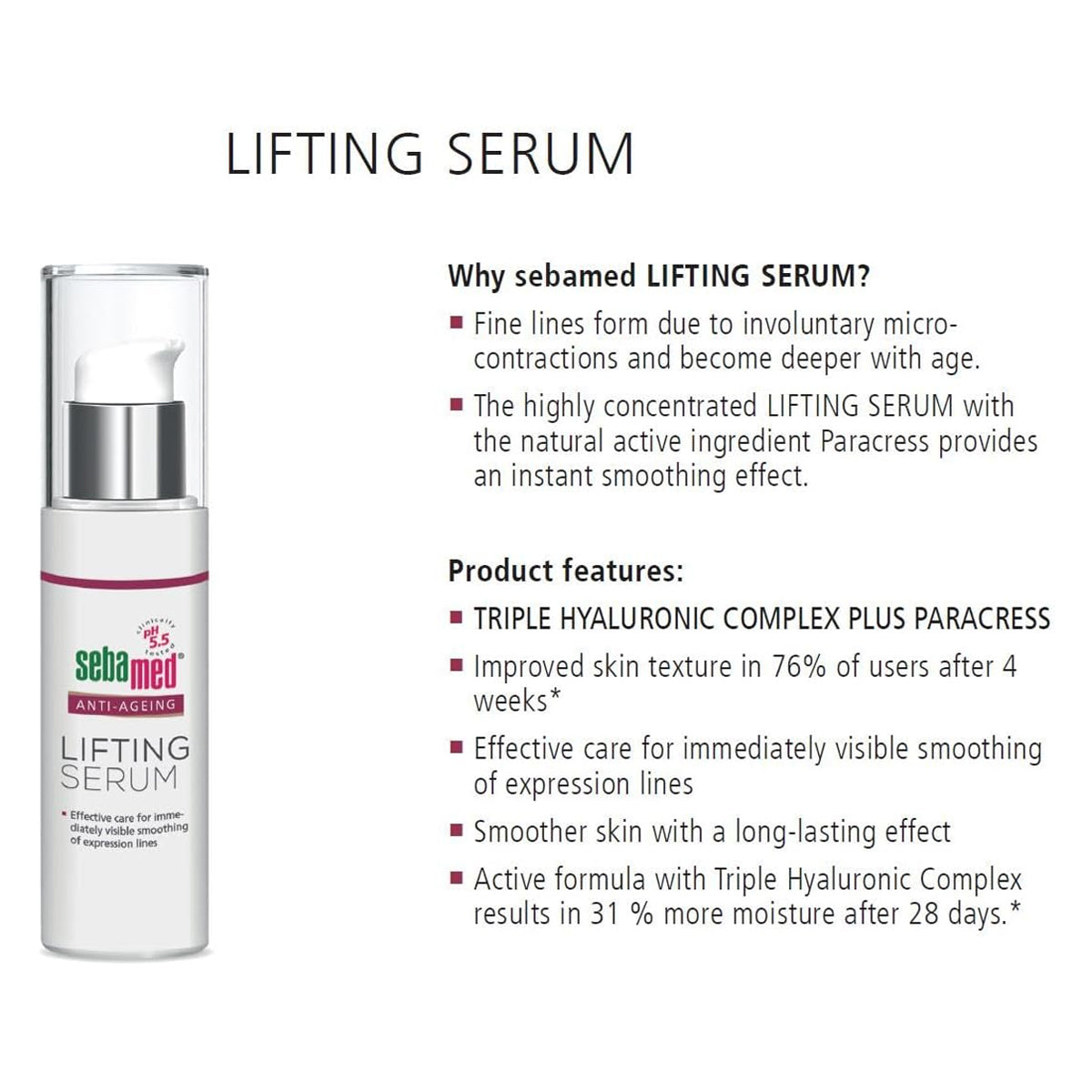 Sebamed Lifting Serum 30ml Sebamed Lifting Serum 30ml