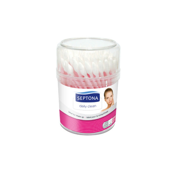 أعواد قطنية سيبتونا بيوتي (100 قطعة) - أسطوانة أعواد قطنية سيبتونا بيوتي (100 قطعة) - أسطوانة