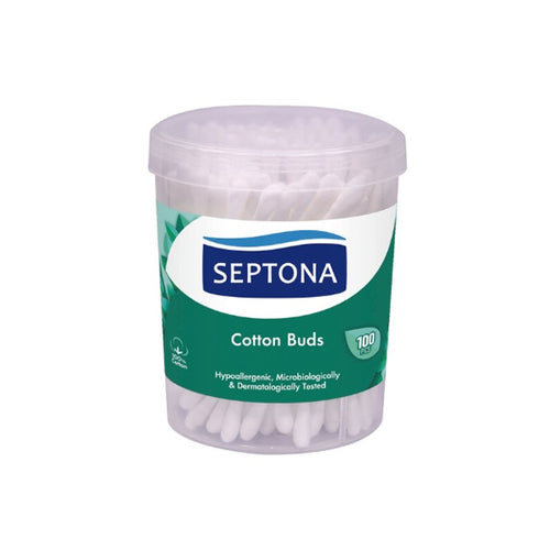 Septona Cotton Buds ( 100pcs)- Drum