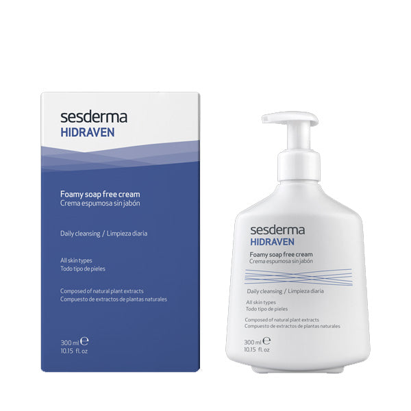 Sesderma Hidraven Foamy Cream Cleanser Soap Free 300ml