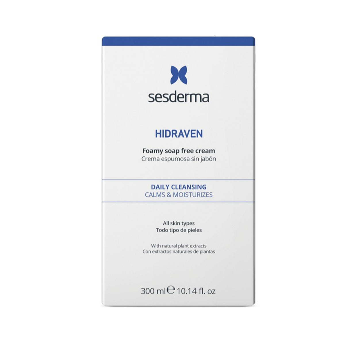 Sesderma Hidraven Foamy Cream Cleanser Soap Free 300ml
