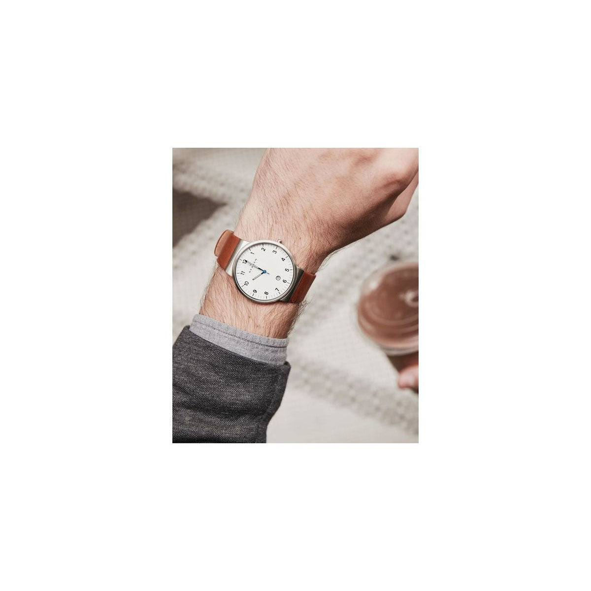 Skagen SKW6082 Ancher Men’s Watch 40mm Brown