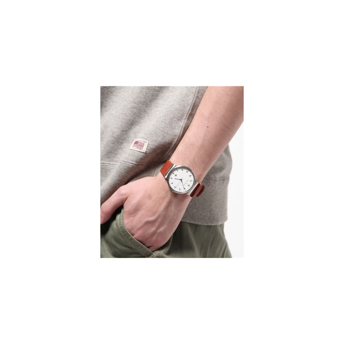 Skagen SKW6082 Ancher Men’s Watch 40mm Brown