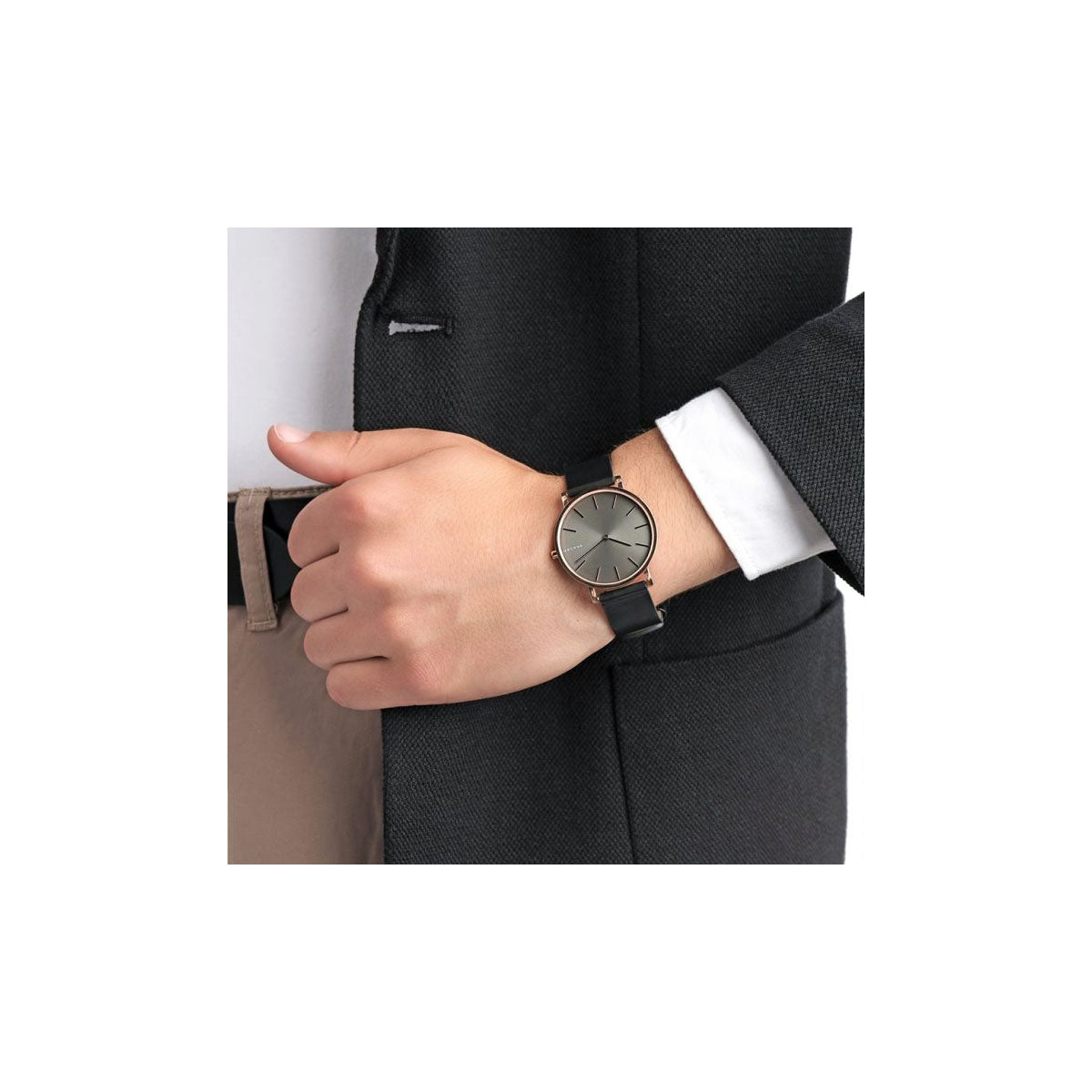 Skagen SKW6447 Hagen Men’s Watch 38mm Black