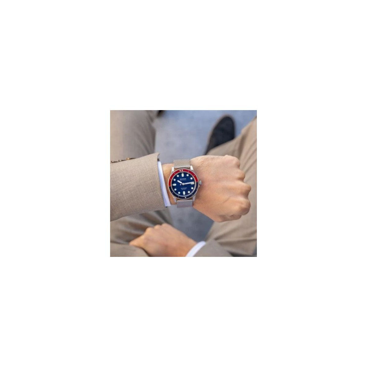 Skagen SKW6668 Fisk Men’s Watch 42mm Silver