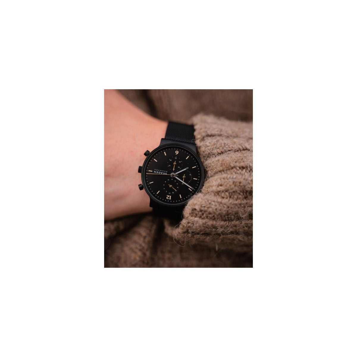 Skagen SKW6762 Ancher Men’s Watch 40mm Black