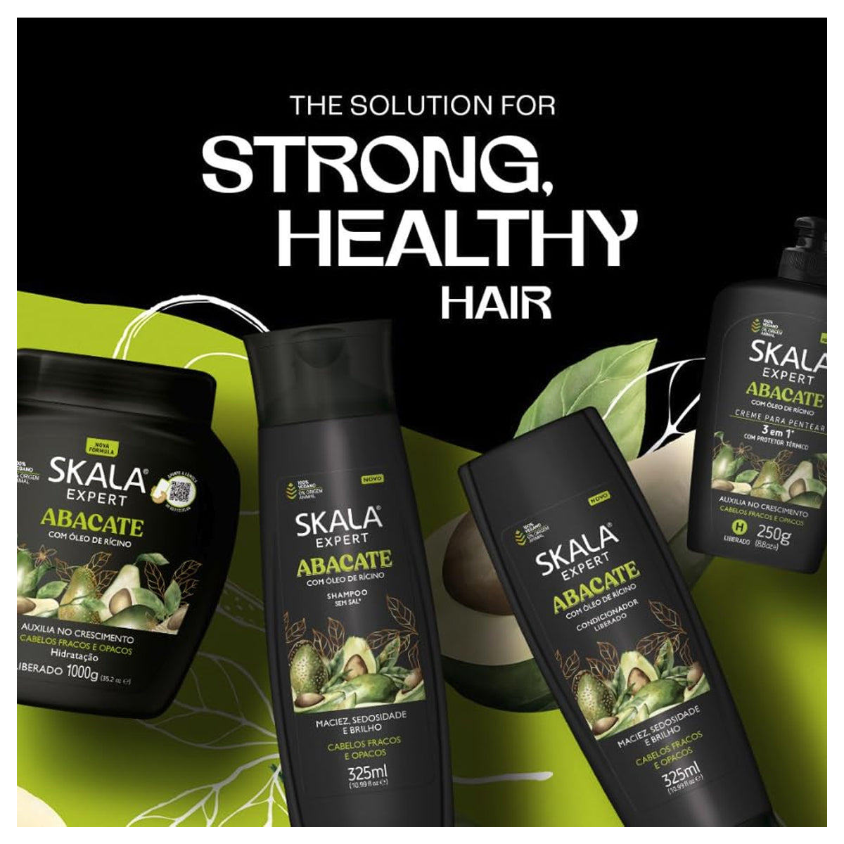 Skala Abacate (Shampoo + Conditioner) 325ml