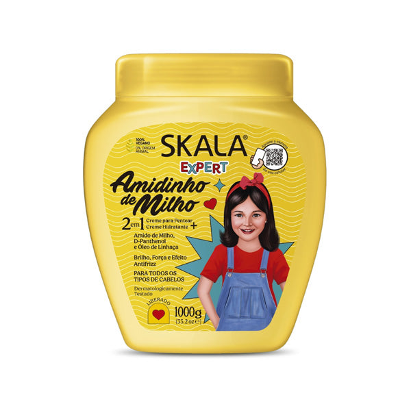 Skala Amidinho De Milho Kids Cream 1000g