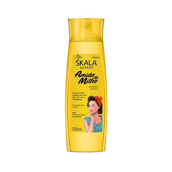 Skala Amido De Milho Shampoo 325ml