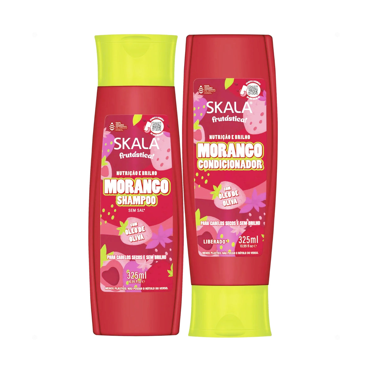Skala Morango (Shampoo+Conditioner) 325ml Skala Morango (Shampoo+Conditioner) 325ml