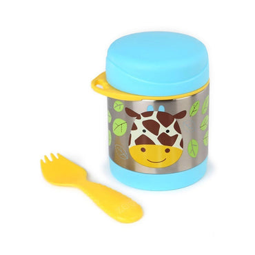 Skip Hop Zoo Insulated Little Kid Food Jar - Giraffe