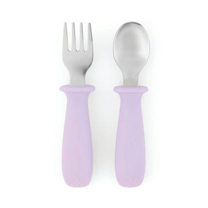 Skip Besties Squad Fork & Spoon Set - Purple